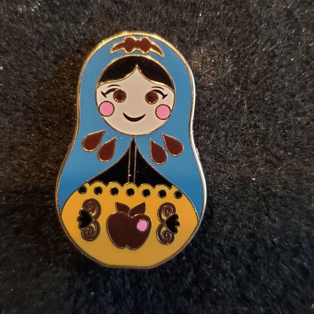 Snow White Nesting Doll Pin